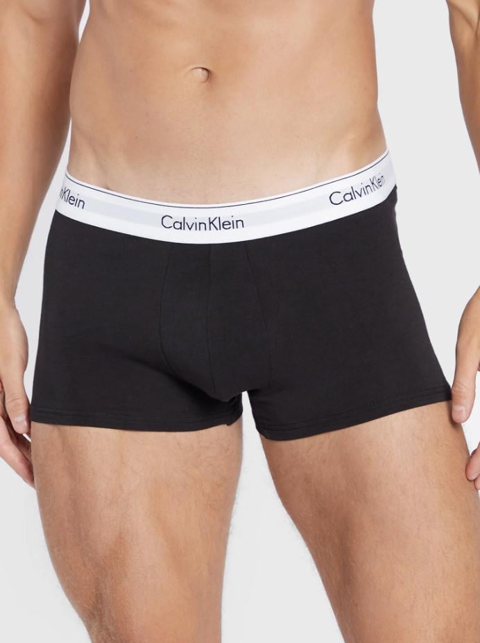 Набор трусов боксеров мужских Calvin Klein men boxer 3 шт. XL Белый/Черный (102304449) - фото 4 Набор трусов боксеров мужских Calvin Klein men boxer 3 шт. XL Белый/Черный (102304449) - фото 4