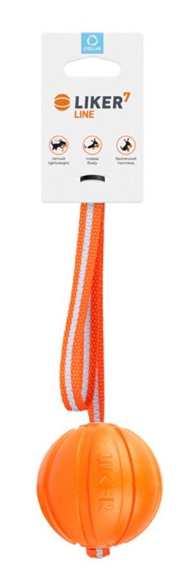 Игрушка для собак Collar Liker line Мяч 7 см Оранжевый (6287)