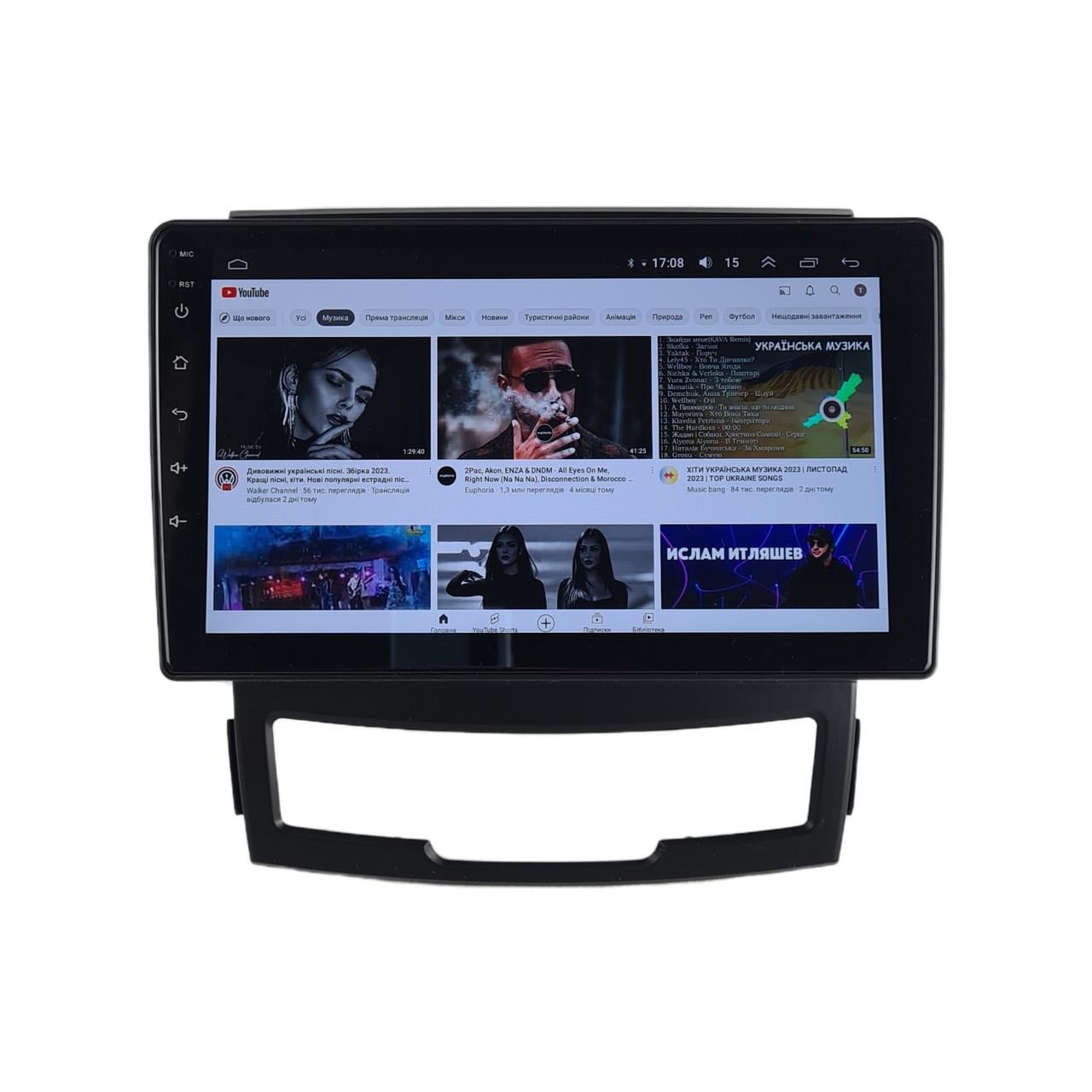 Автомагнитола для SsangYong Korando 2010-2013 7862 8 ядер/4G/DSP/CarPlay/Android/QLED (М-СЯК-9-Т6)