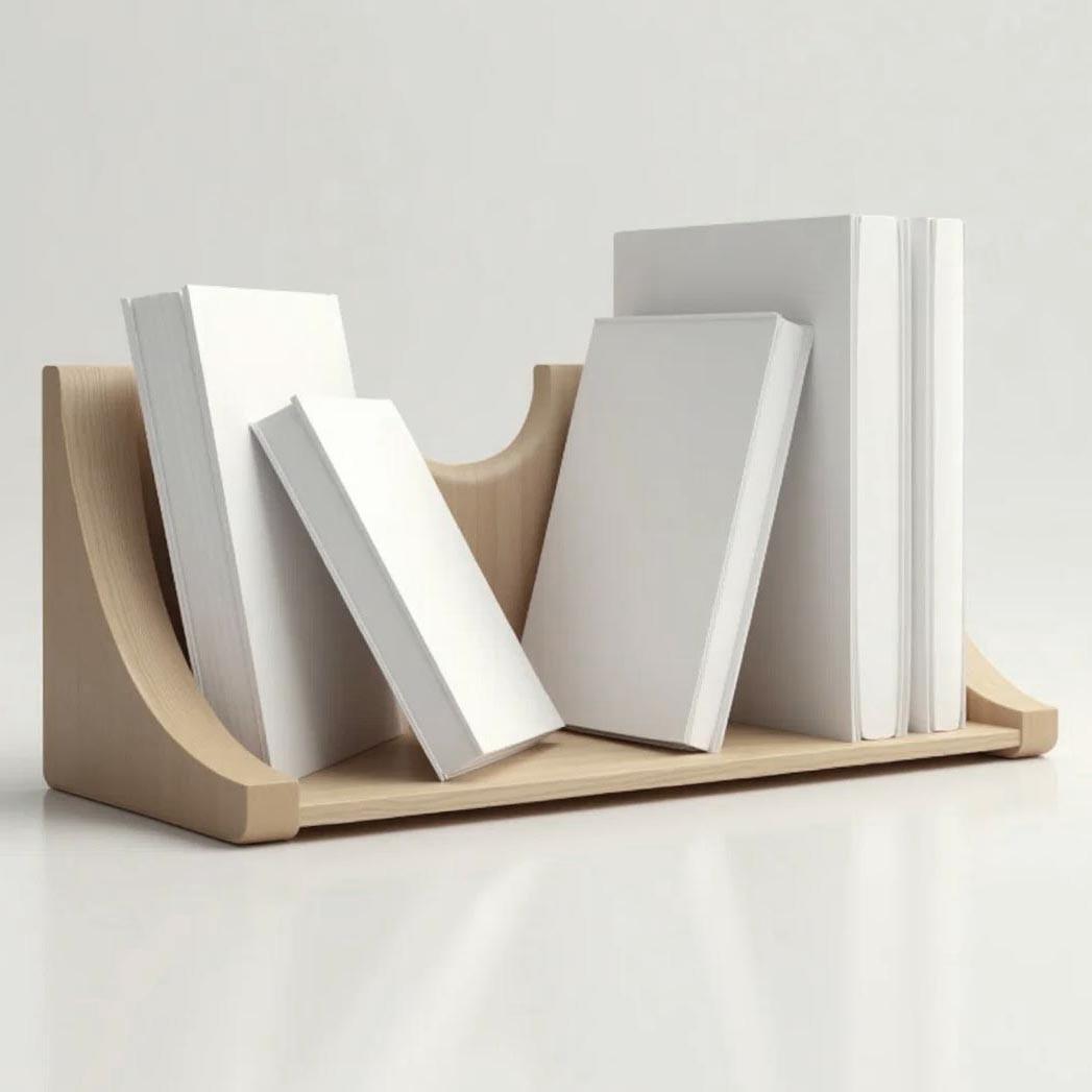 Полка книжная настольная из дерева Рафина Бланже (КПА-001601)