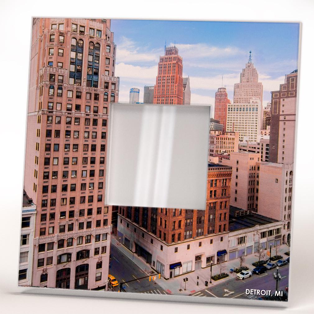 Дзеркало декоративне дизайн Детройт Мічиган 260х260 мм (M04039) - фото 2 Дзеркало декоративне дизайн Детройт Мічиган 260х260 мм (M04039) - фото 2