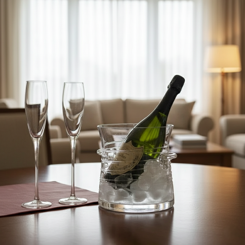 Комплект бокалов для шампанского Sakura 200 мл 2 шт. - фото 7