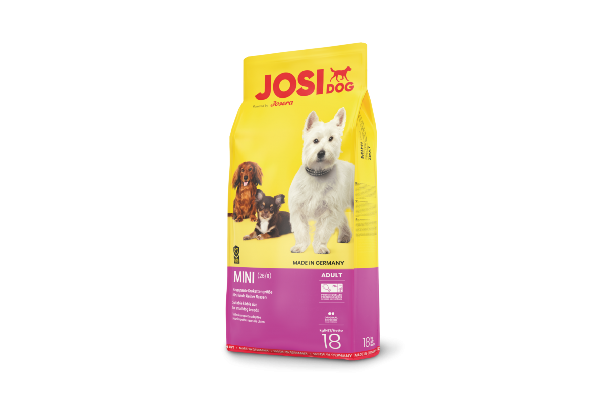 Корм Josidog Mini 26/11 для дорослих собак дрібних порід 18 кг