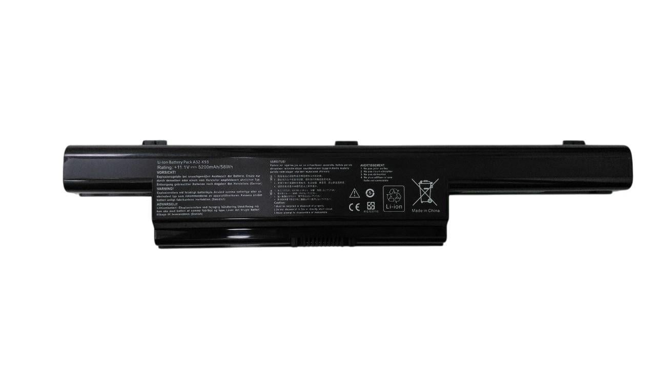 Аккумулятор для ноутбука Asus A32-K93 K93 11,1V 5200 mAh (065056)