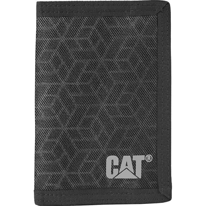 Гаманець CAT Millennial Classic Riley Тріфолд рельєфний Чорний (84352-478)