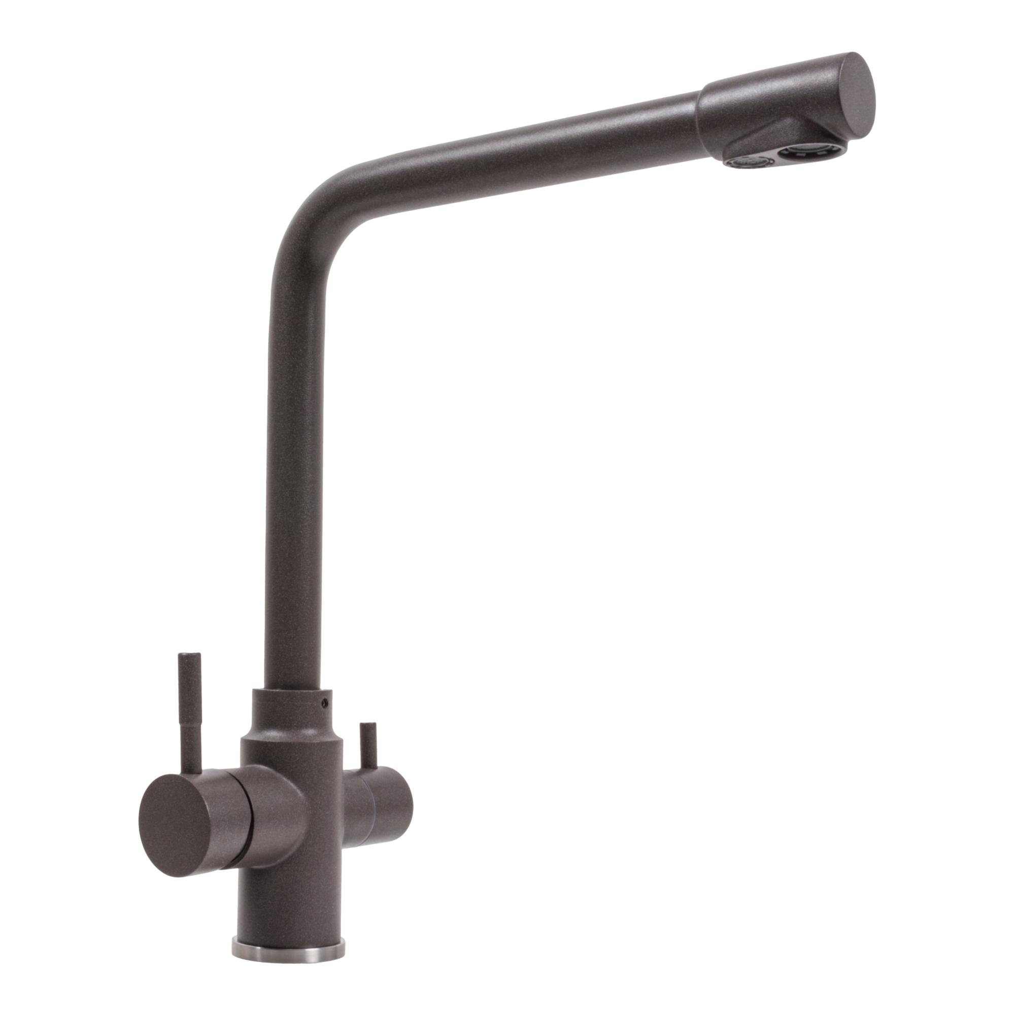 Смеситель для кухни Platinum KT 8201 8626 PLS-A40946 на две воды Коричневый (210413) Смеситель для кухни Platinum KT 8201 8626 PLS-A40946 на две воды Коричневый (210413)