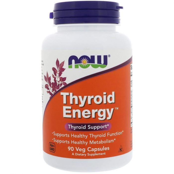 Витамины Now Foods Thyroid Energy 90 вегетарианских капсул (NOW-03368)