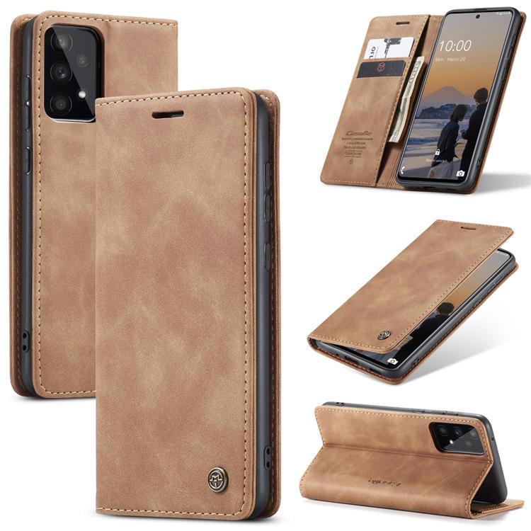 Чохол книжка з магнітом Samsung Galaxy A73 A736 CaseMe Brown (29273-30)