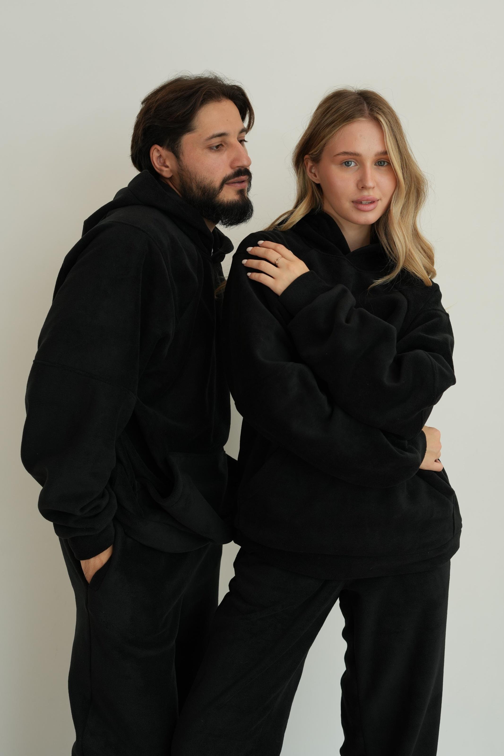 Костюм флісовий BASE L/XL Чорний (10201LXL) - фото 9 Костюм флісовий BASE L/XL Чорний (10201LXL) - фото 9