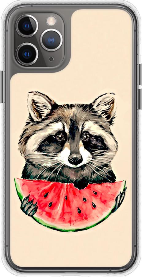 Чехол на iPhone 11 Pro Енотик с арбузом (4605pc-1788-42517) Чехол на iPhone 11 Pro Енотик с арбузом (4605pc-1788-42517)
