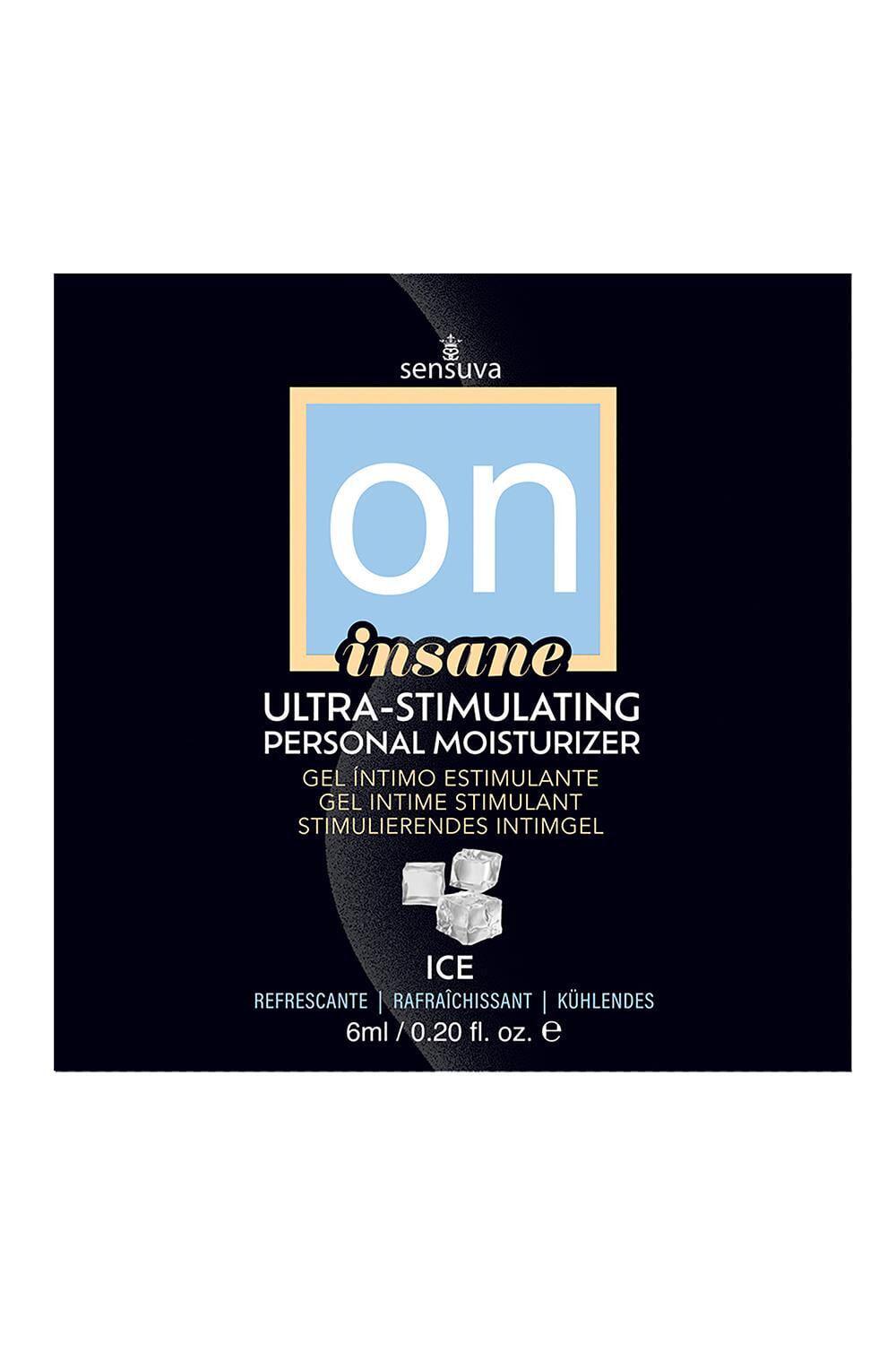 Пробник Sensuva Ultra-Stimulating On Insane ICE 6 мл (BL3550)