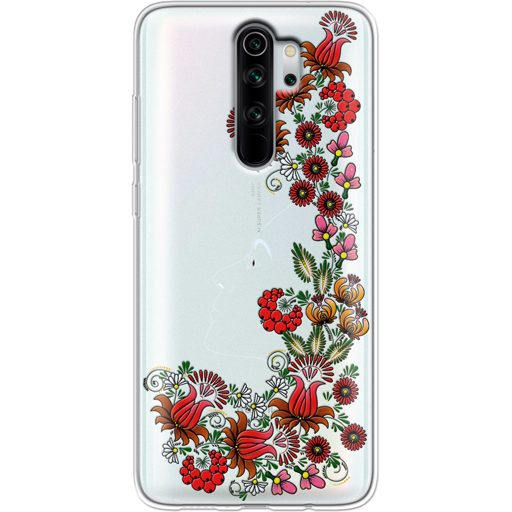 Чохол Boxface Xiaomi Redmi Note 8 Pro 3D Ukrainian Muse Прозорий силікон (38222-bk64-38222)