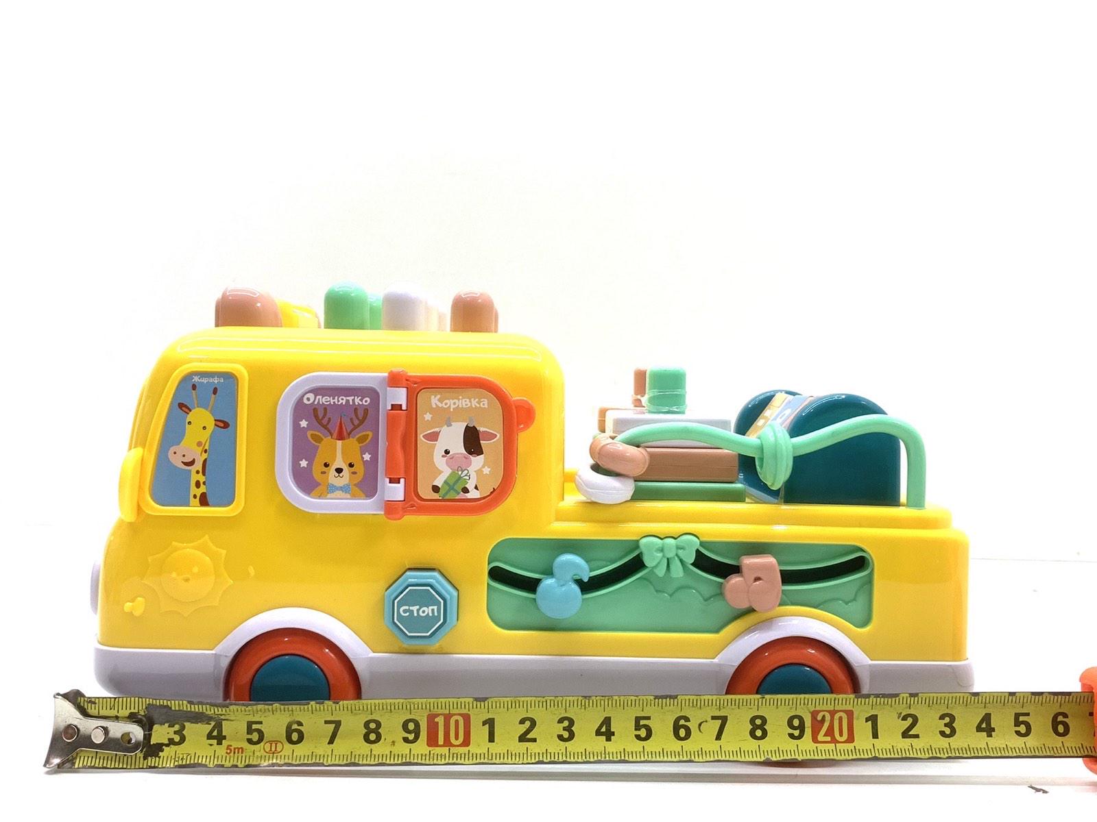 Автобус інтерактивний TK Group казки/пісня/вірші/міні-ігри українське озвучування Жовтий (TK-32602) - фото 4 Автобус інтерактивний TK Group казки/пісня/вірші/міні-ігри українське озвучування Жовтий (TK-32602) - фото 4