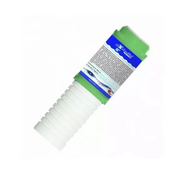 Картридж для воды Aquakut FCCBKDF-СТО 10" с элементом KDF-55 и активированным углем (104-473) Картридж для воды Aquakut FCCBKDF-СТО 10" с элементом KDF-55 и активированным углем (104-473)