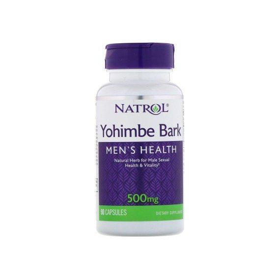 Йохимбе Natrol Yohimbe Bark 500 мг 90 капс.