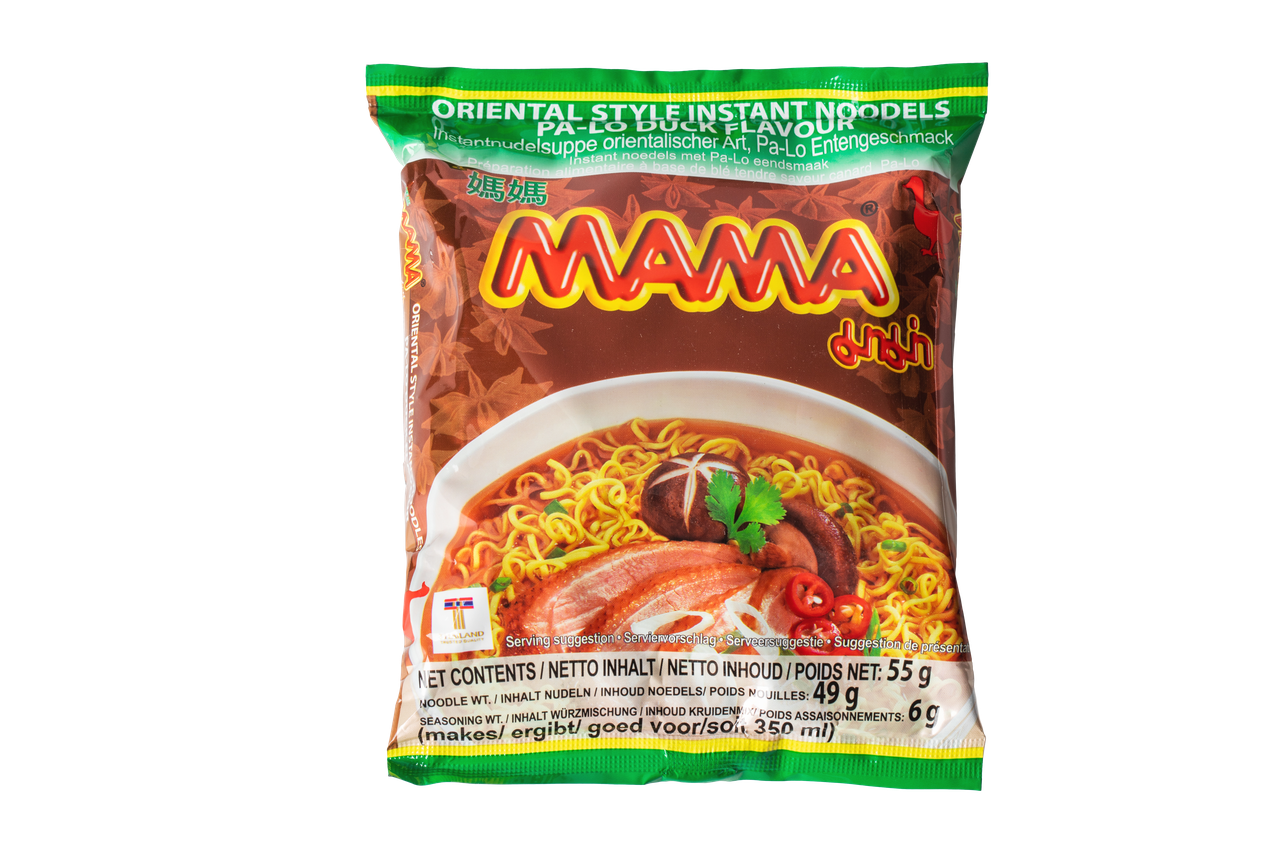 Лапша быстрого приготовления MAMA с уткой Pa-Lo Duck 55 г (000009495)