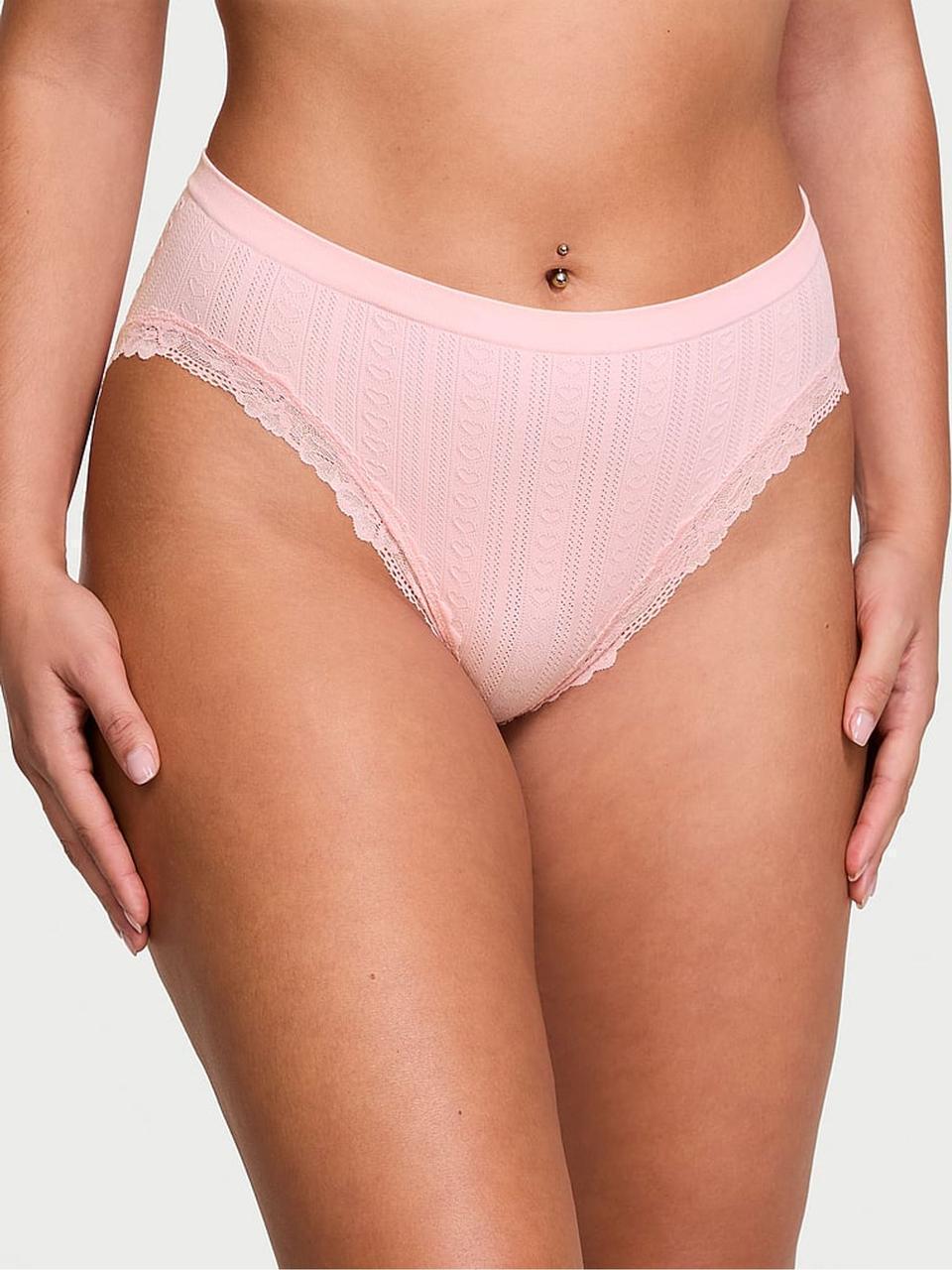 Трусики женские Victoria's Secret брифы M Розовый (2586864265)