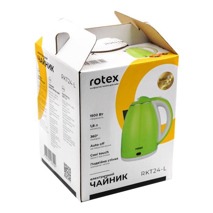 Електрочайник Rotex RKT24-L 1,8 л - фото 3 Електрочайник Rotex RKT24-L 1,8 л - фото 3