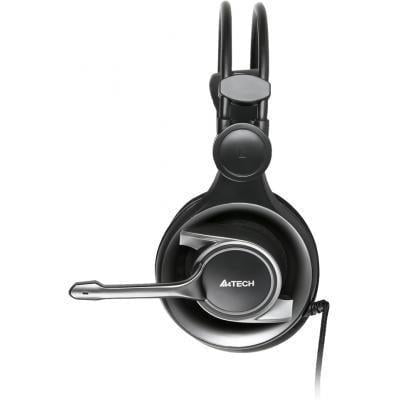 Наушники проводные A4tech HS-100 Black - фото 2