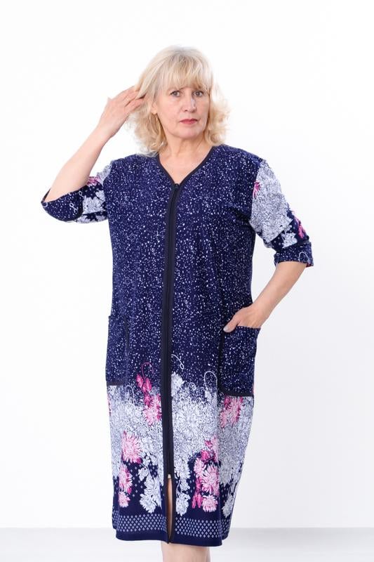 Халат жіночий Носи Своє р. 54 Темно-синій (8244-005)