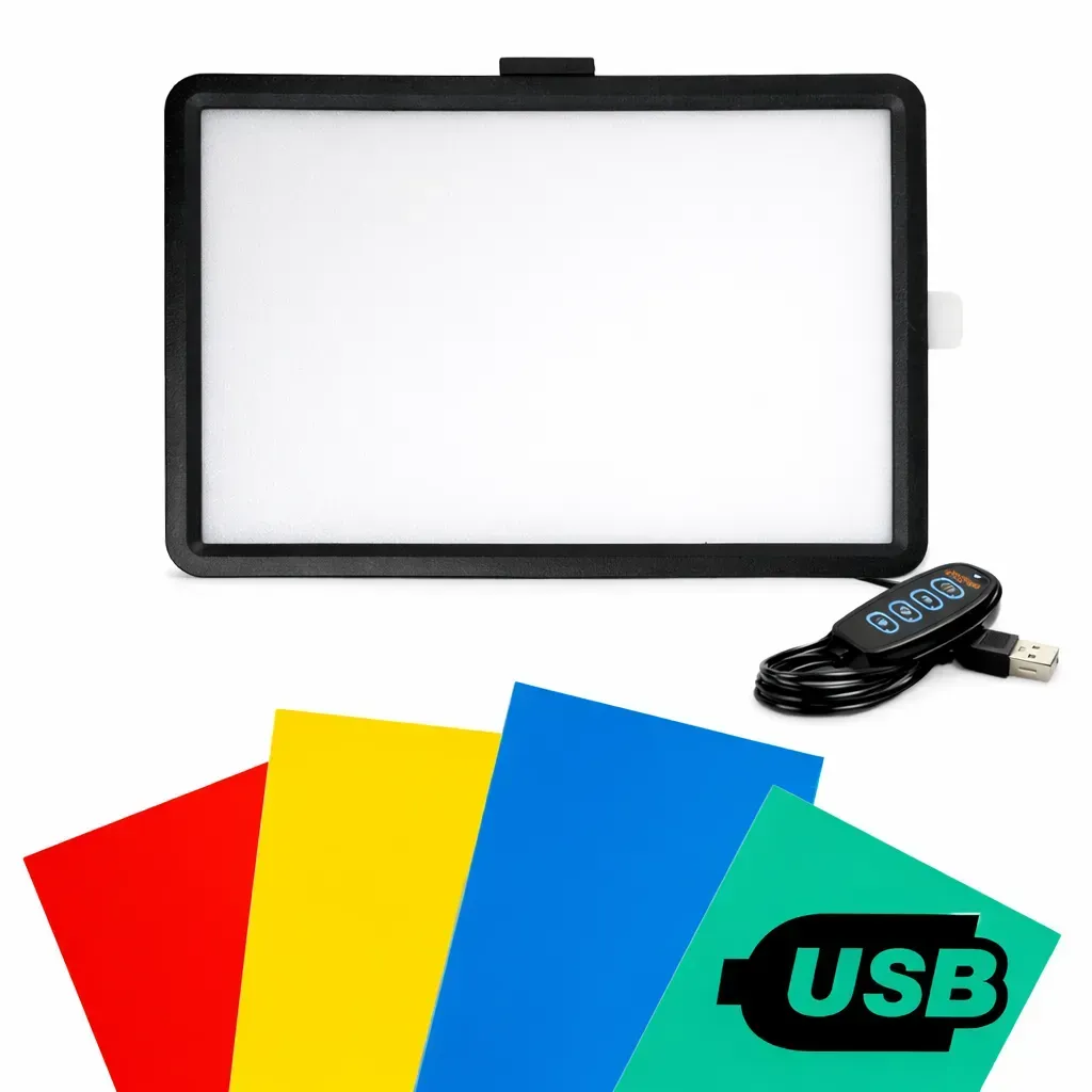 Панель LED VL-8 с питанием от USB прямоугольная 15 Вт (778863) Панель LED VL-8 с питанием от USB прямоугольная 15 Вт (778863)