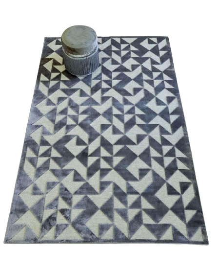 Ковер GLORIOUS 120x170 см Бежевый/Серый (000082013)