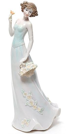 Статуэтка декоративная Девушка 28 см искусственный камень (BD-707-117)