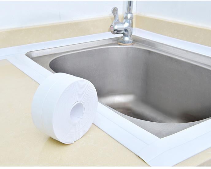 Стрічка клейка водонепроникна 10769 3 м Білий (4569703) - фото 3 Стрічка клейка водонепроникна 10769 3 м Білий (4569703) - фото 3