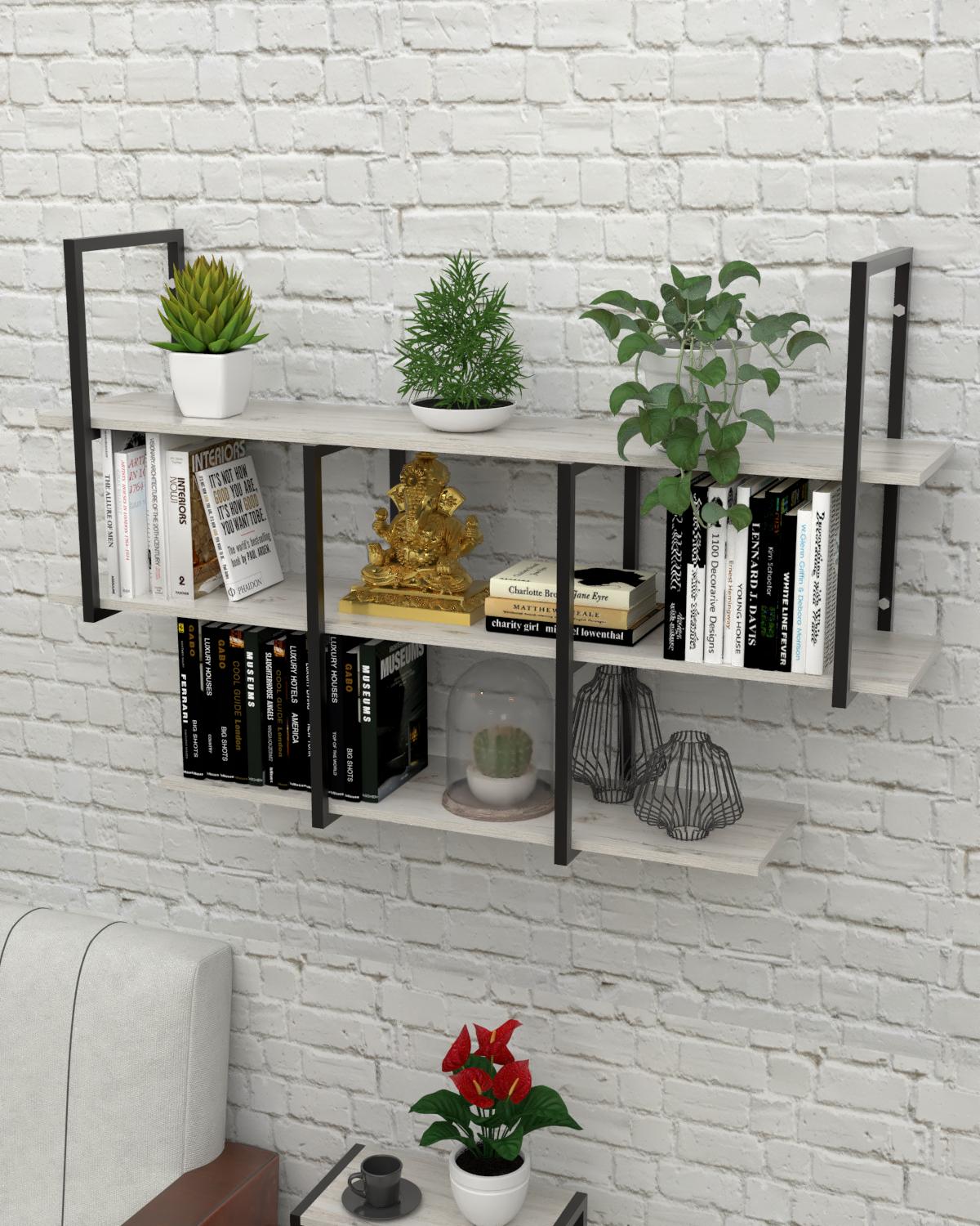 Полка настенная EcoLoft Реналь DSP-1453-2 в стиле лофт (34138201)