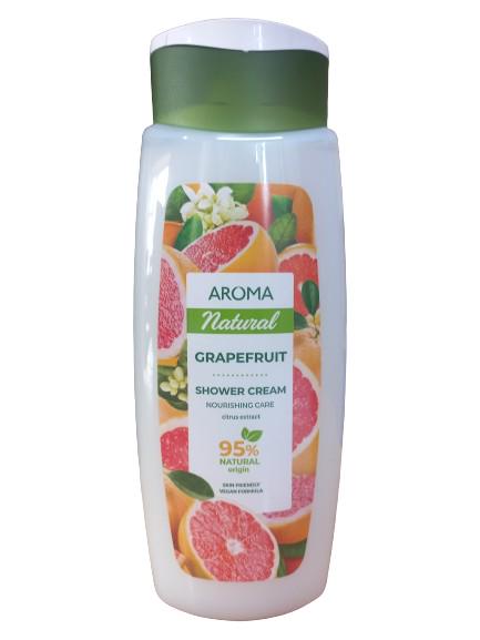 Гель-крем для душа AROMA Natural Грейпфрут 400 мл (119602)
