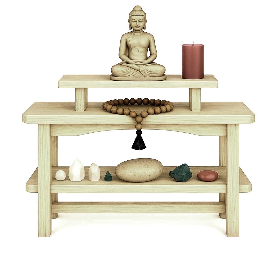 Алтарь для медитации из дерева Танталио Бланже (ЛАТ-003301)