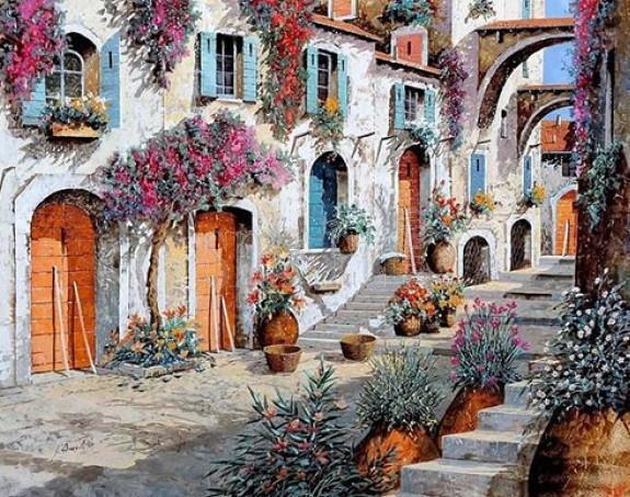 Картина по номерам Brushme Очаровательная улица 40x50 см (BK-GX9943) Картина по номерам Brushme Очаровательная улица 40x50 см (BK-GX9943)