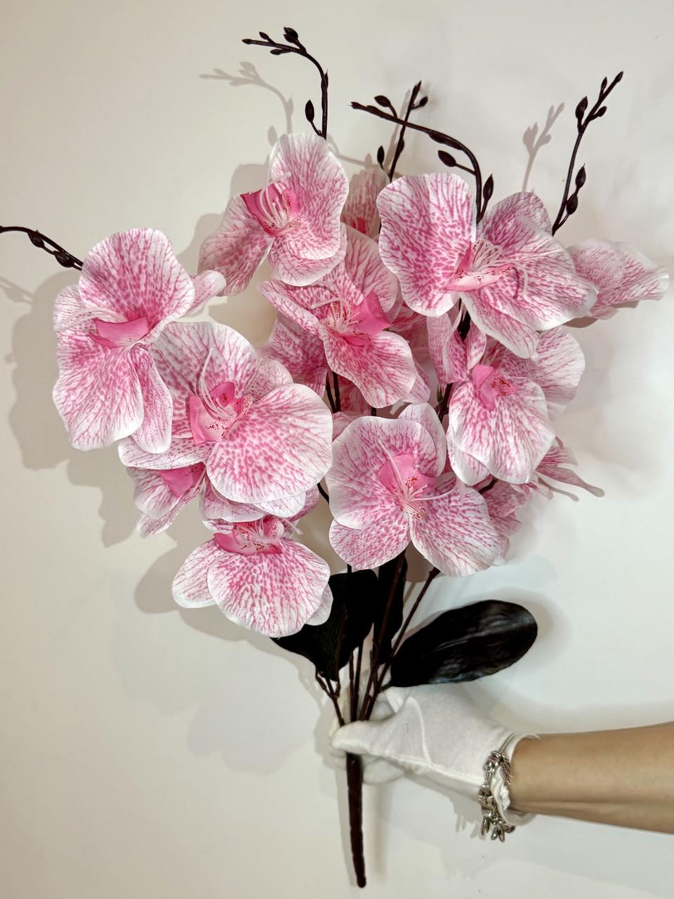 Искусственная ветвь орхидеи Розовый (А-37-5)