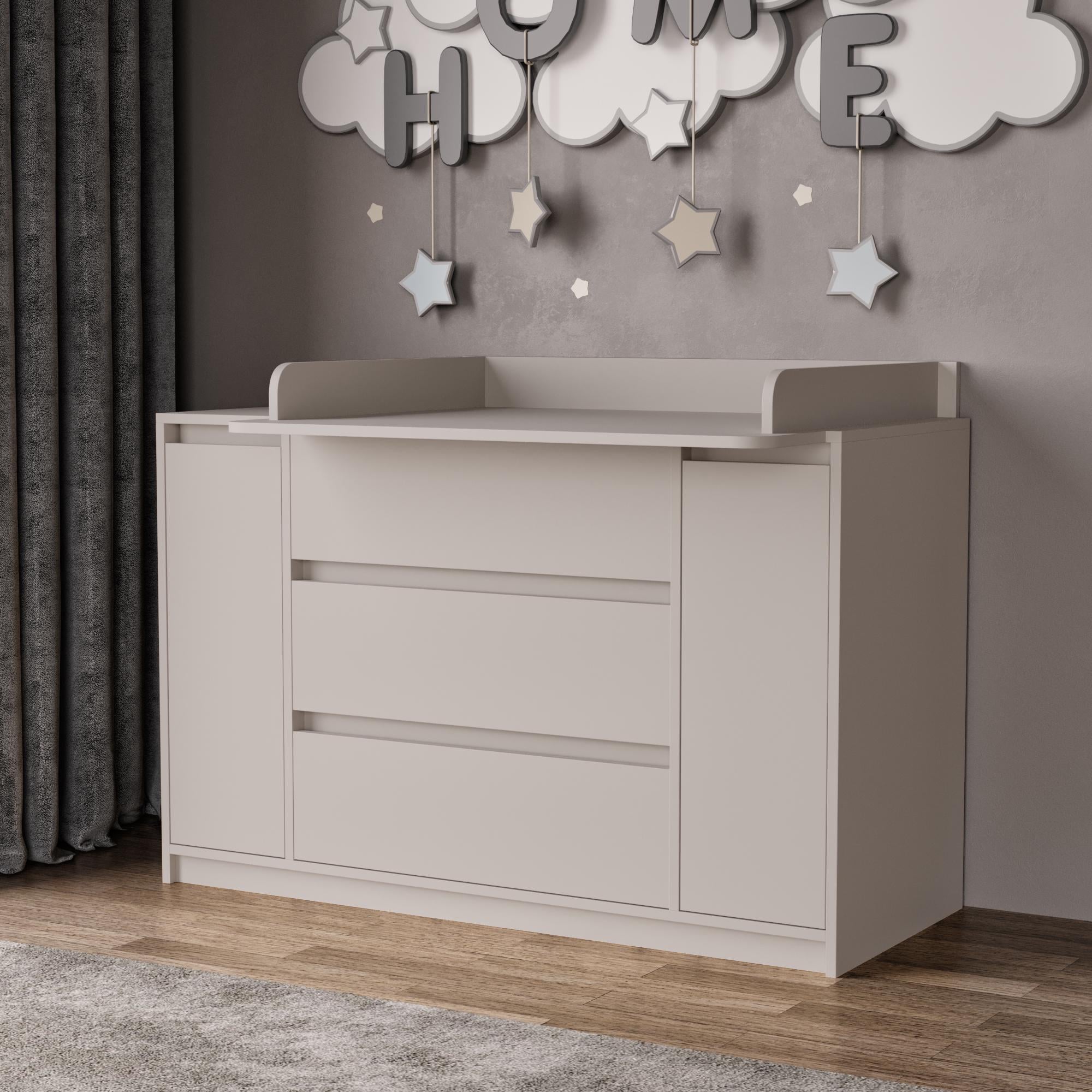 Пеленальный комод Furnigrade ПС-2 70,6х110х87,2 см Кашемир