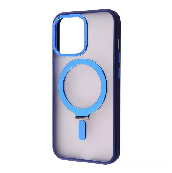 Чехол-накладка для телефона WAVE Premium Attraction Case with Magnetic Ring - iPhone 15 blue (533190004)