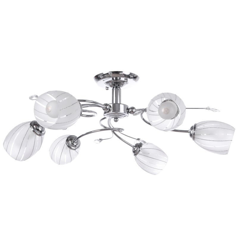 Люстра Brille LK-219S/6 E14 CH (L53-021)