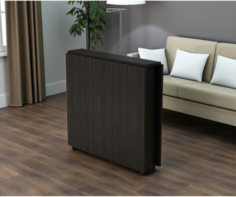 Стіл-книжка Tobi Sho Святковий обідній для кухні їдальні вітальні ДСП 800х130х730 мм Дуб венге