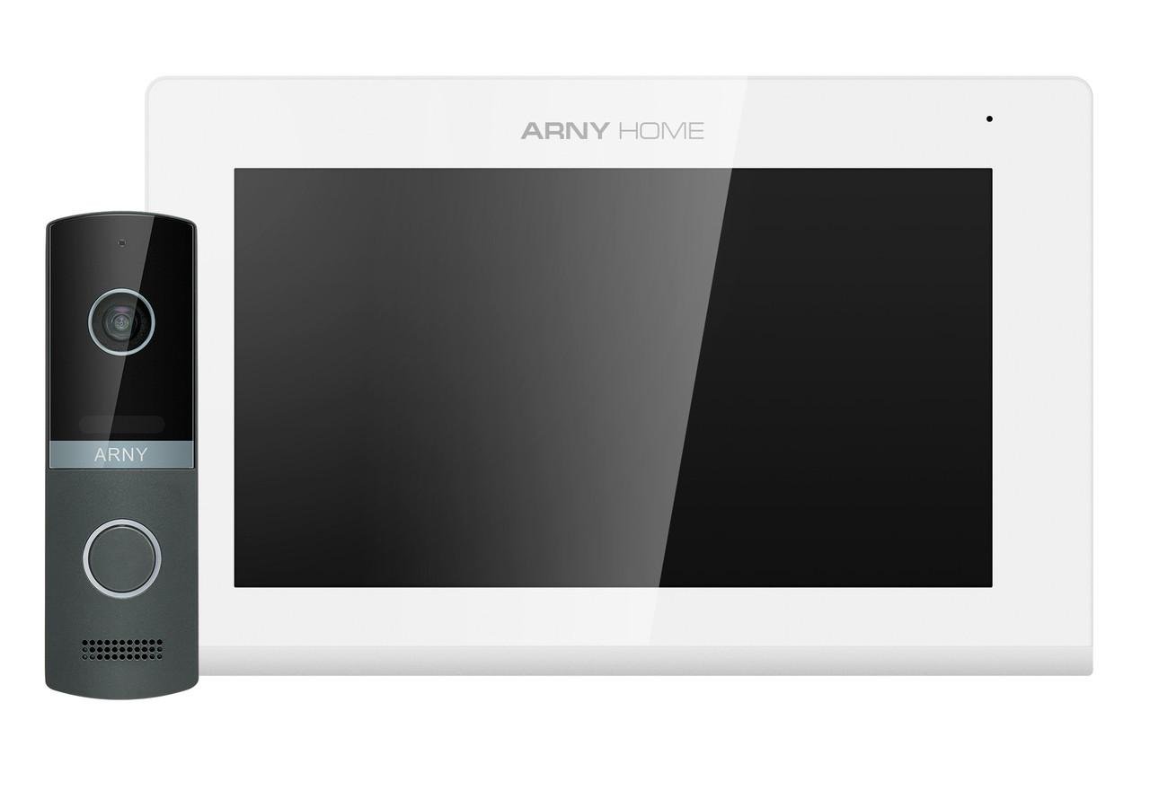 Комплект відеодомофона ARNY AVD-7423A Білий/Графіт (29190294)