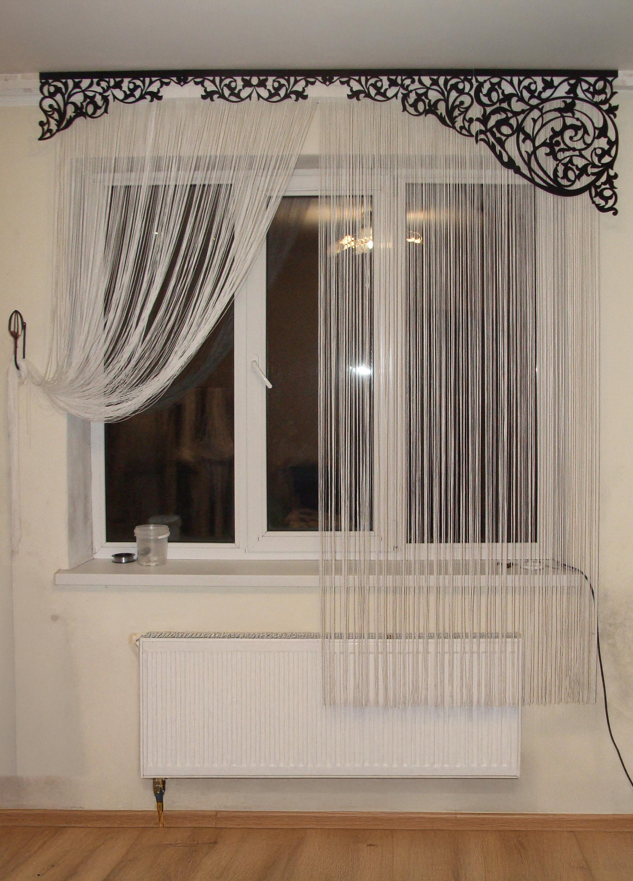 Ламбрекен ажурный жесткий Firanka Ажур 2 м Черный/Молочный (140 7л) - фото 2 Ламбрекен ажурный жесткий Firanka Ажур 2 м Черный/Молочный (140 7л) - фото 2