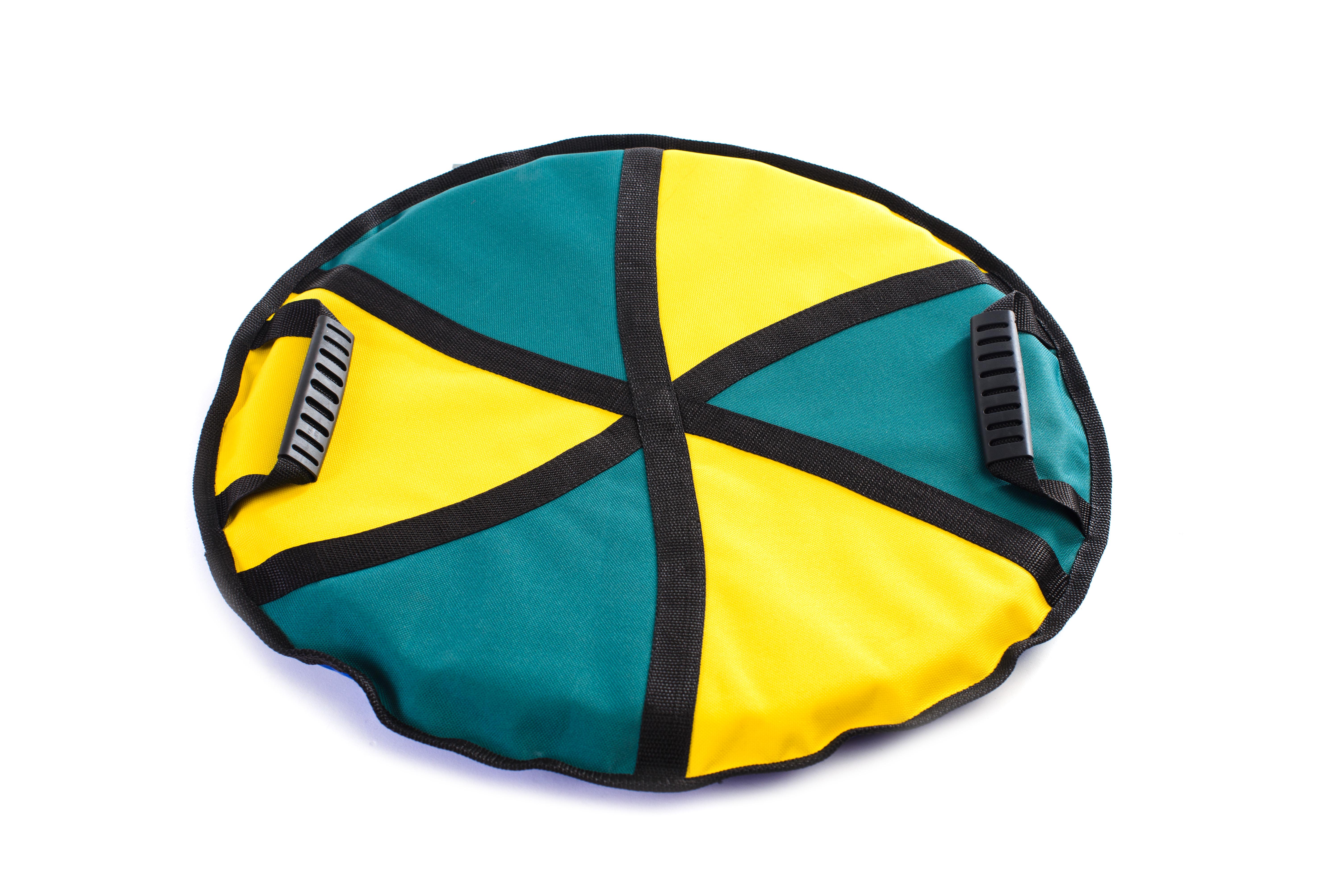 Мягкая ледянка Kospa D50 см Желтый-Зеленый (940)