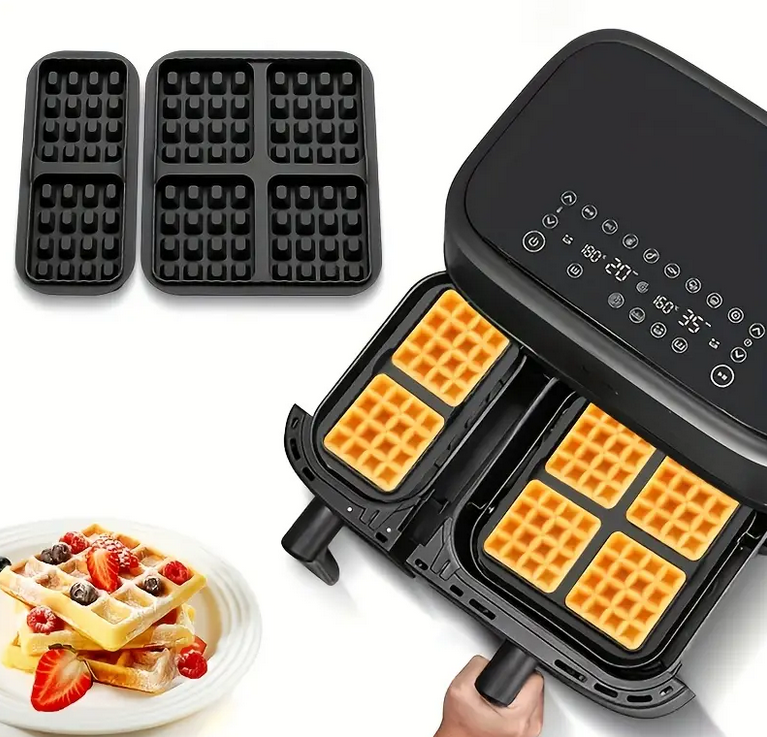 Форми силіконові для вафель у подвійних мультипечах (SAM-5671SI) - фото 3