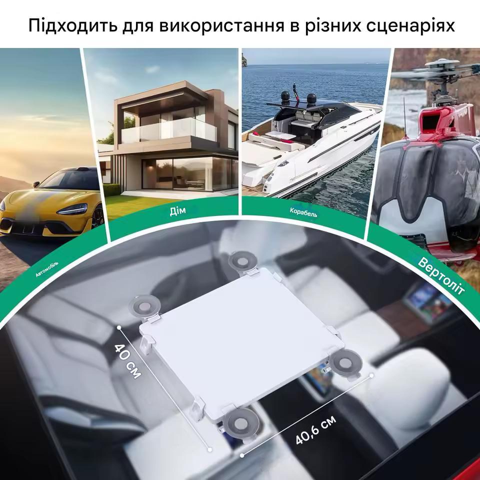 Кронштейн автомобільний для Starlink Mini універсальний на присосках (2732005097) - фото 6 Кронштейн автомобільний для Starlink Mini універсальний на присосках (2732005097) - фото 6
