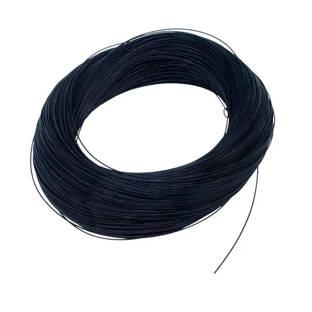 Кабель 22AWG провод медь луженый в силиконовой изоляции многожильный 1 м 0,3 мм2 Black Кабель 22AWG провод медь луженый в силиконовой изоляции многожильный 1 м 0,3 мм2 Black