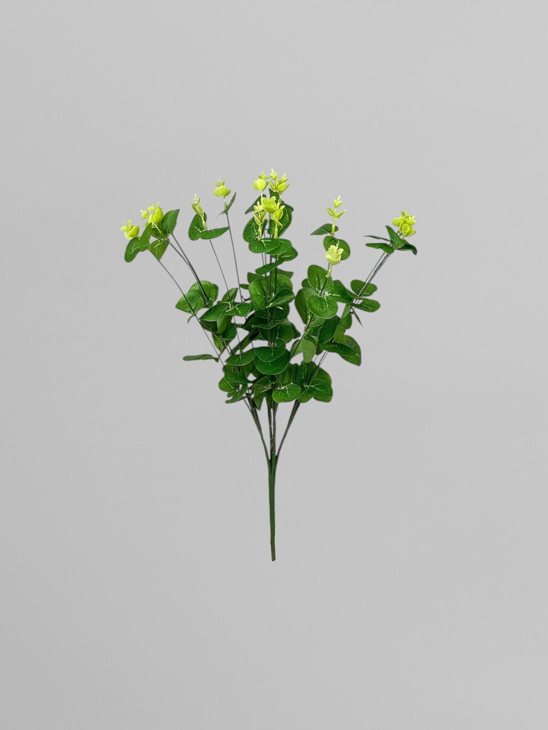 Искусственный эвкалипт на 16 разветвлений 46 см Зеленый (Р05012) - фото 2 Искусственный эвкалипт на 16 разветвлений 46 см Зеленый (Р05012) - фото 2