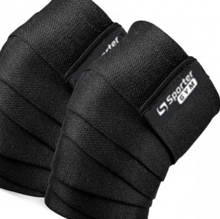 Бинты на колени Sporter MFA-419.4 D Черный