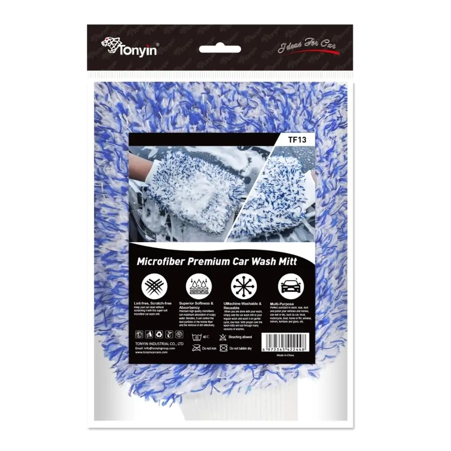 Перчатка для мытья Tonyin Microfiber Wash Mitt (TF13)