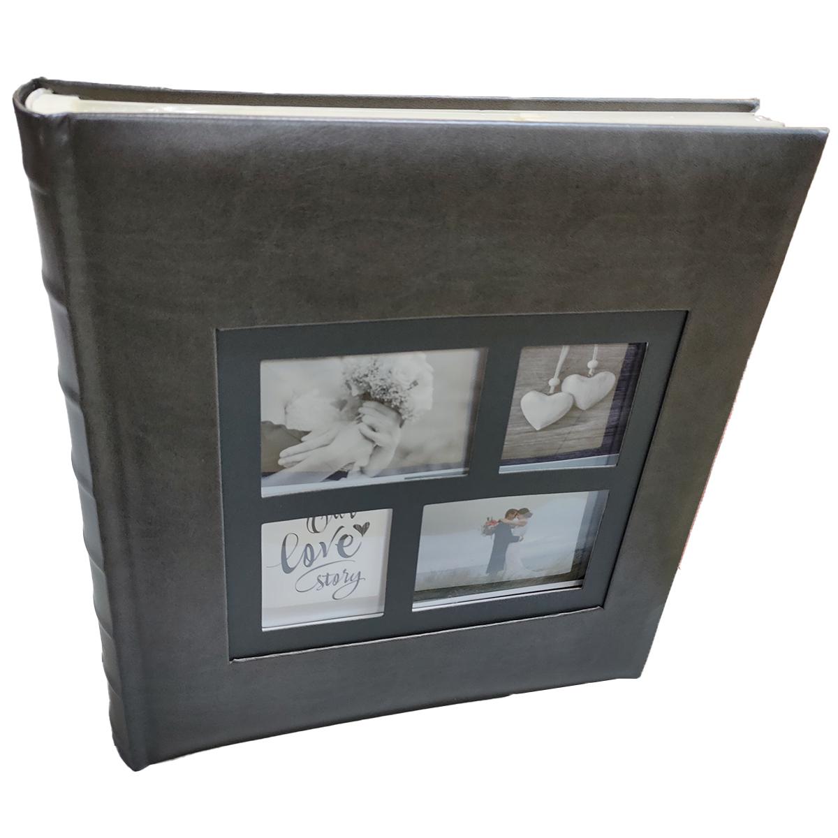 Альбом для фотографій EVG 10х15 на 400 фото Grey (01060040)