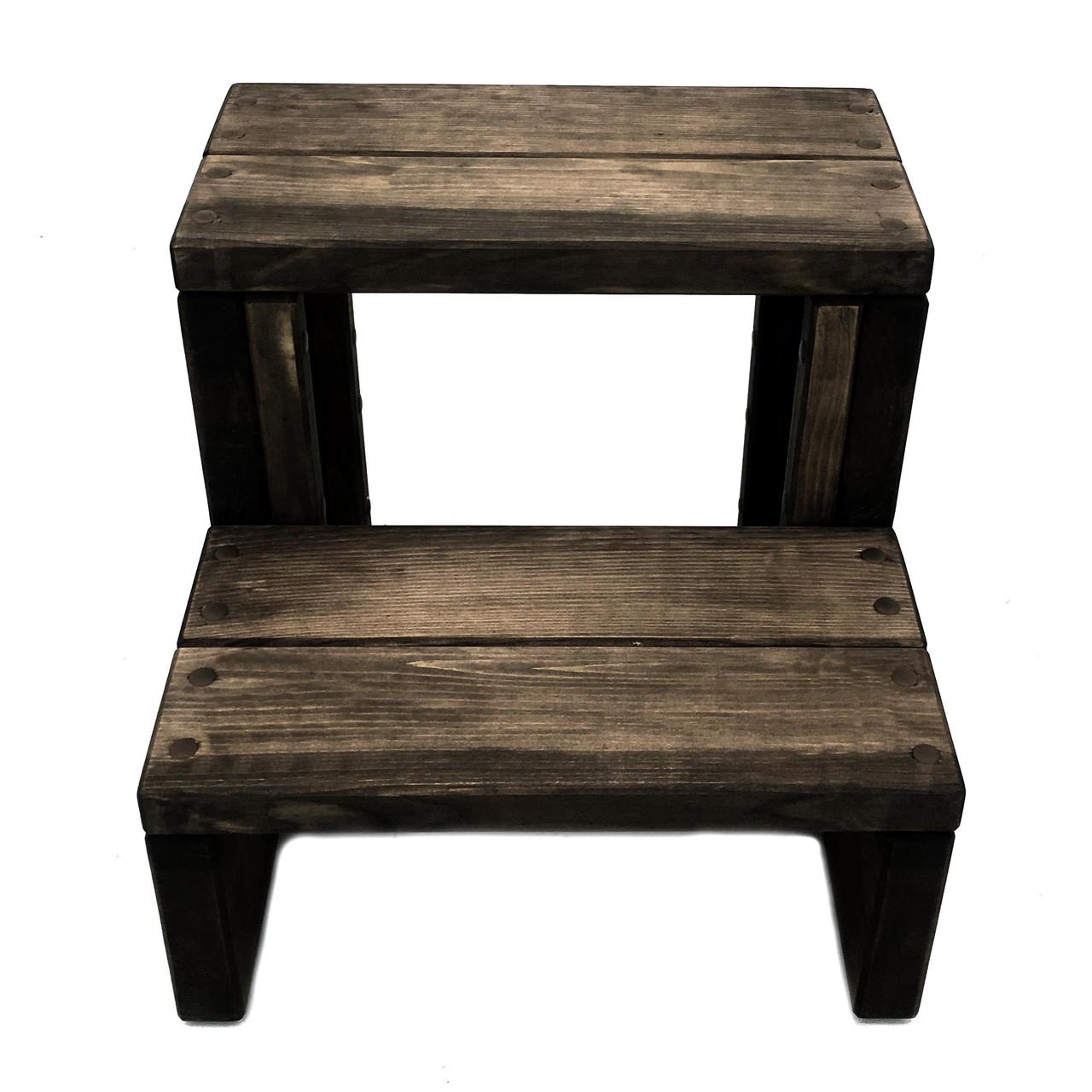 Скамейка-ступенька из дерева Потомак Мокко (ССТ-001210)