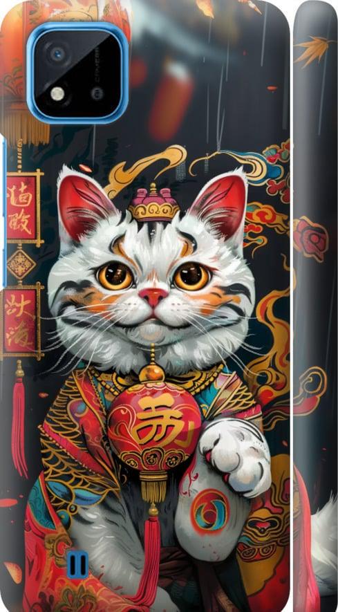 Чехол на Realme C11 2021 China Cat v2 (6135m-2485-42517)