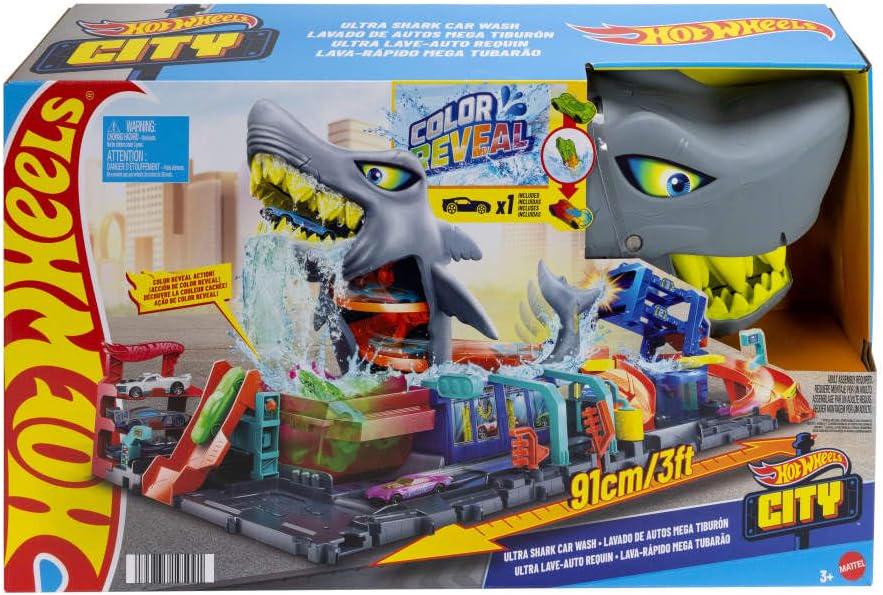 Трек Хот Уилс Автомойка Суперакула Hot Wheels City Shark Car Wash (474562325) Трек Хот Уилс Автомойка Суперакула Hot Wheels City Shark Car Wash (474562325)